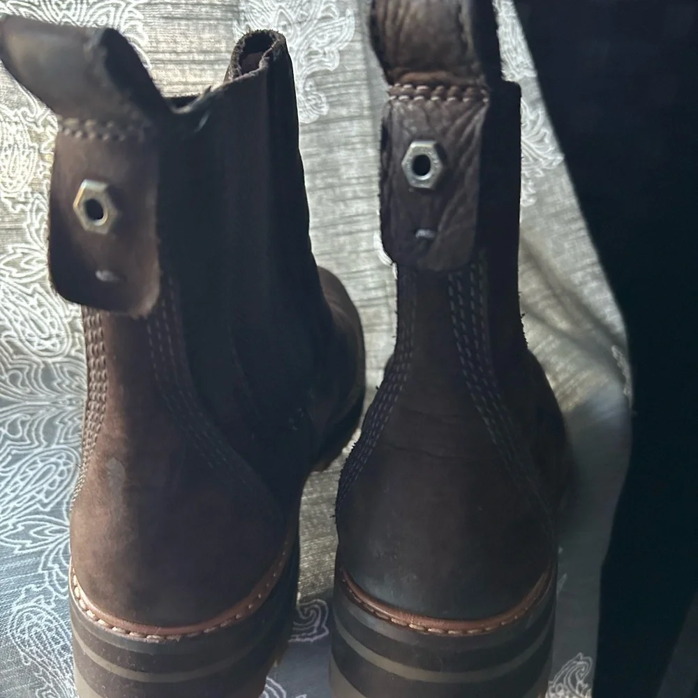 Timberland Chocolate Suede Boots